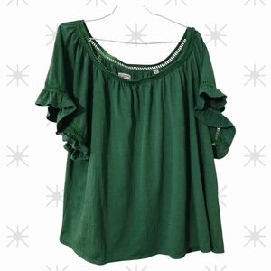 Green Women's Top